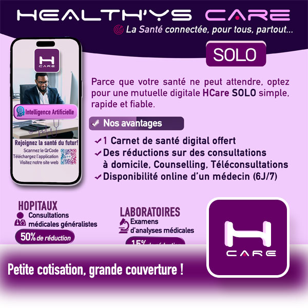 HCare SOLO Petite cotisation, grande couverture. HCare, c’est tout bon