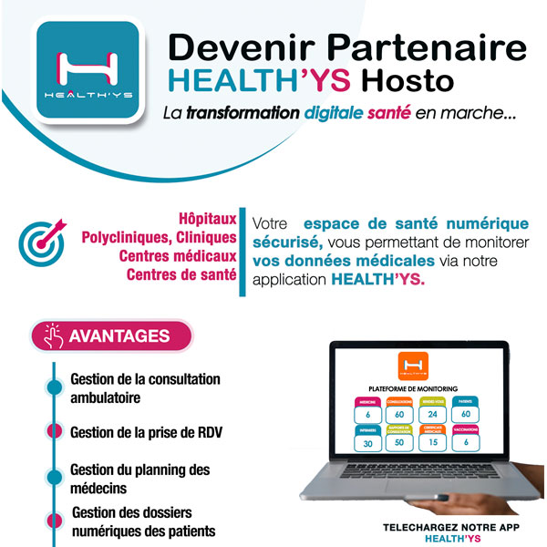 HEALTH'YS Hsoto : la solution digitale pensée pour les professionnels de santé
